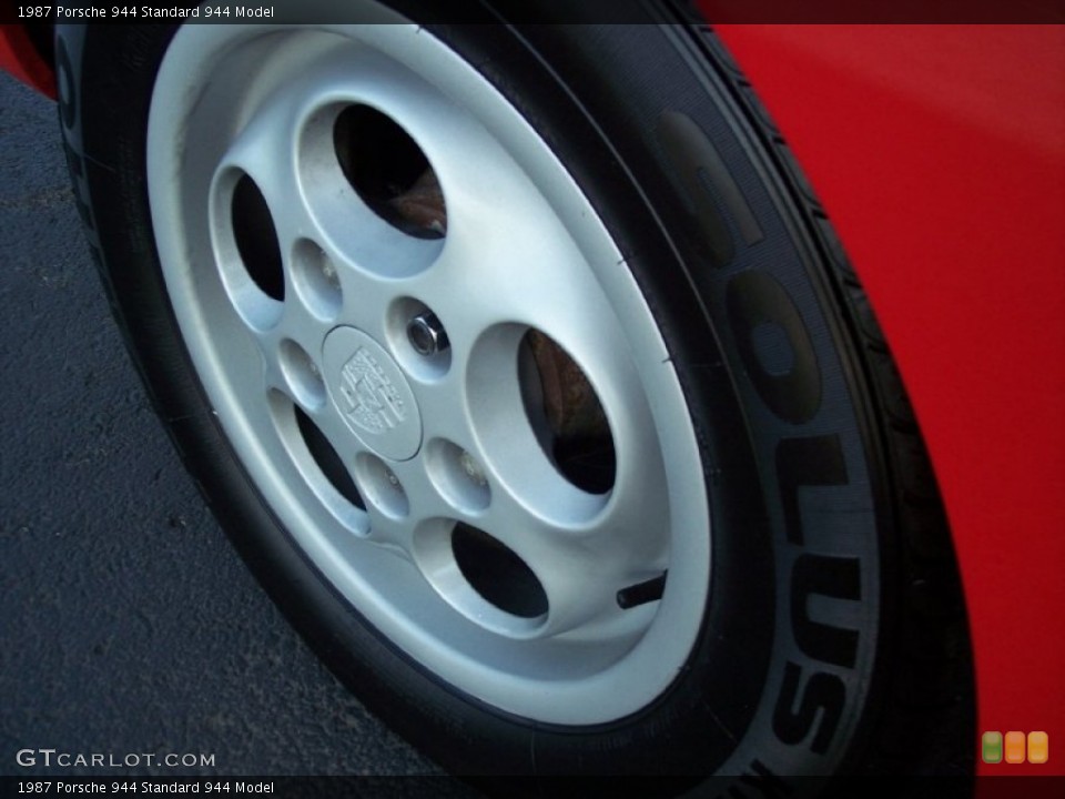1987 Porsche 944  Wheel and Tire Photo #62936445