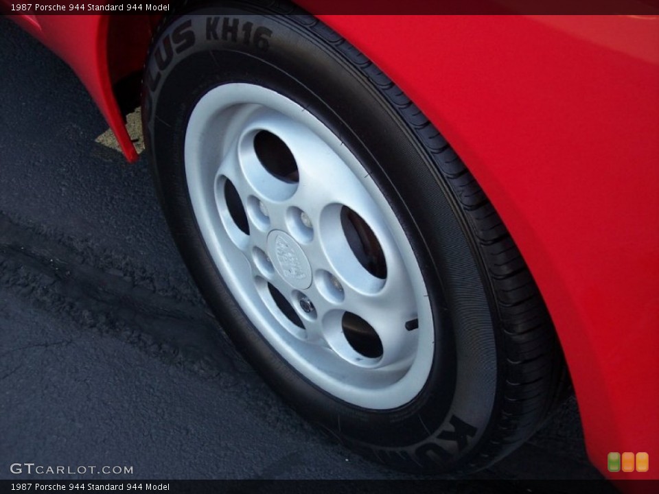 1987 Porsche 944  Wheel and Tire Photo #62936472