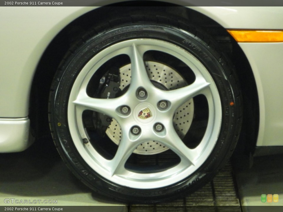 2002 Porsche 911 Carrera Coupe Wheel and Tire Photo #62937171
