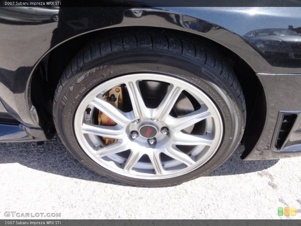 2007 Subaru Impreza WRX STi Wheel and Tire Photo #62942924