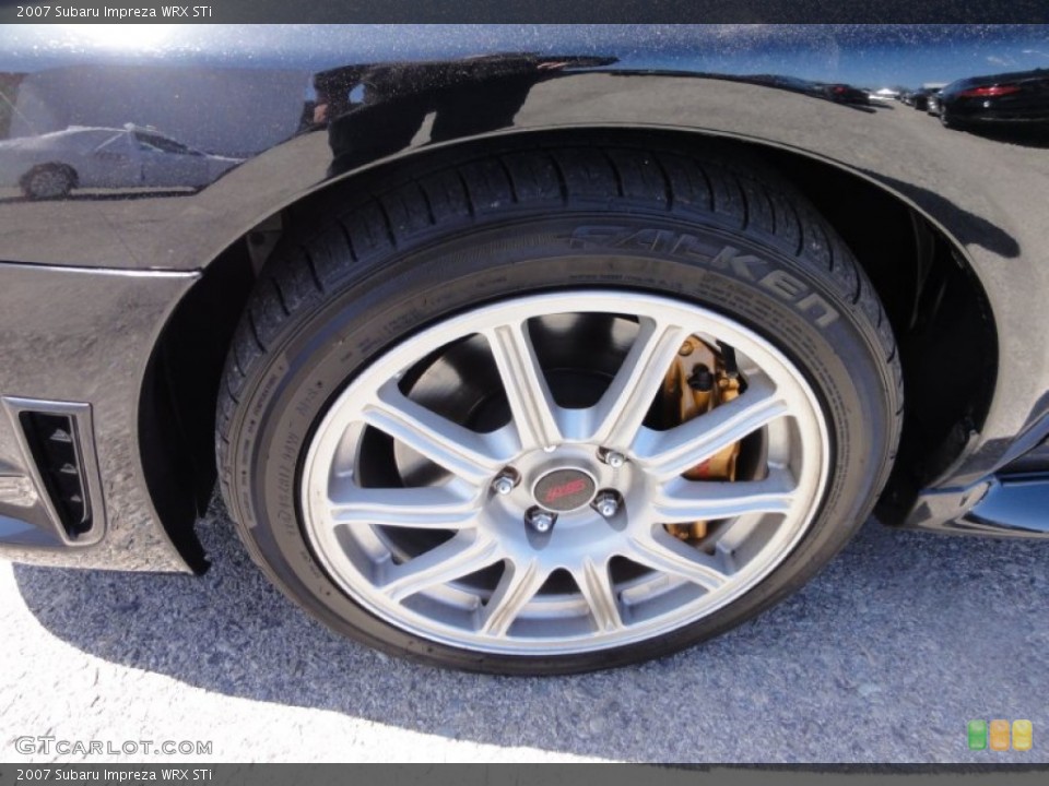 2007 Subaru Impreza WRX STi Wheel and Tire Photo #62942981