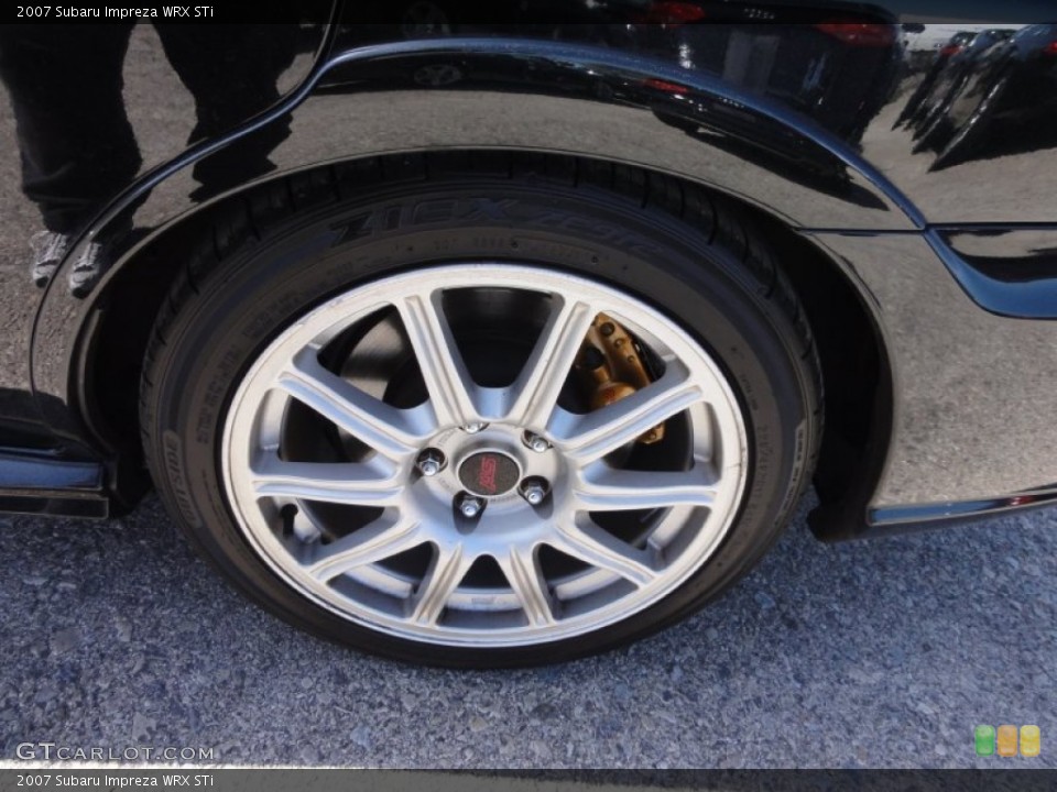 2007 Subaru Impreza WRX STi Wheel and Tire Photo #62942990