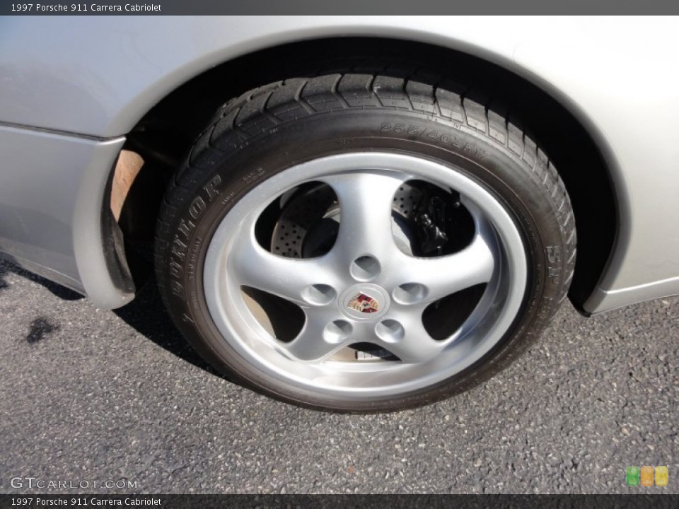 1997 Porsche 911 Carrera Cabriolet Wheel and Tire Photo #62945067