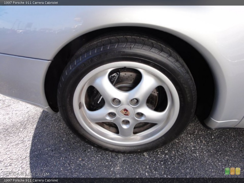 1997 Porsche 911 Carrera Cabriolet Wheel and Tire Photo #62945100
