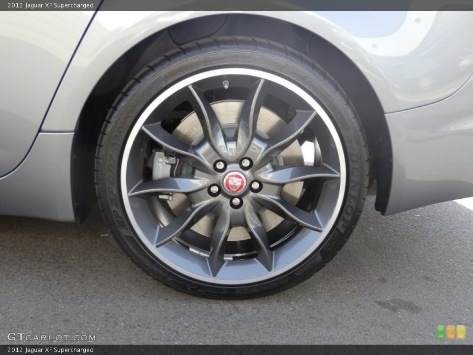 2012 Jaguar XF Supercharged Wheel and Tire Photo #62953214