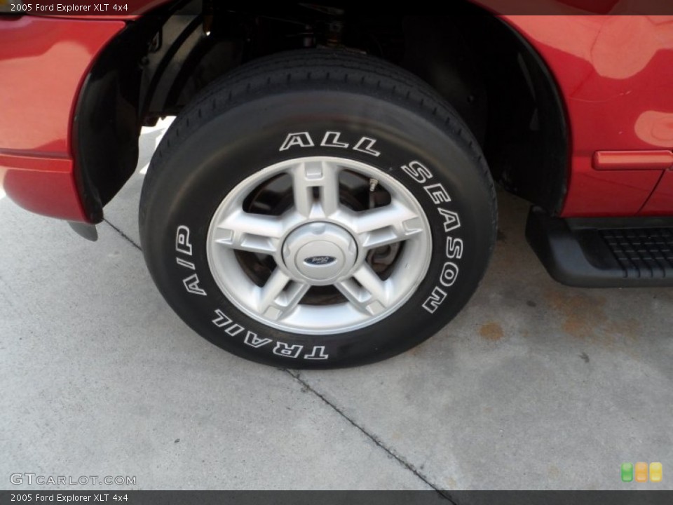 2005 Ford Explorer XLT 4x4 Wheel and Tire Photo #62958035
