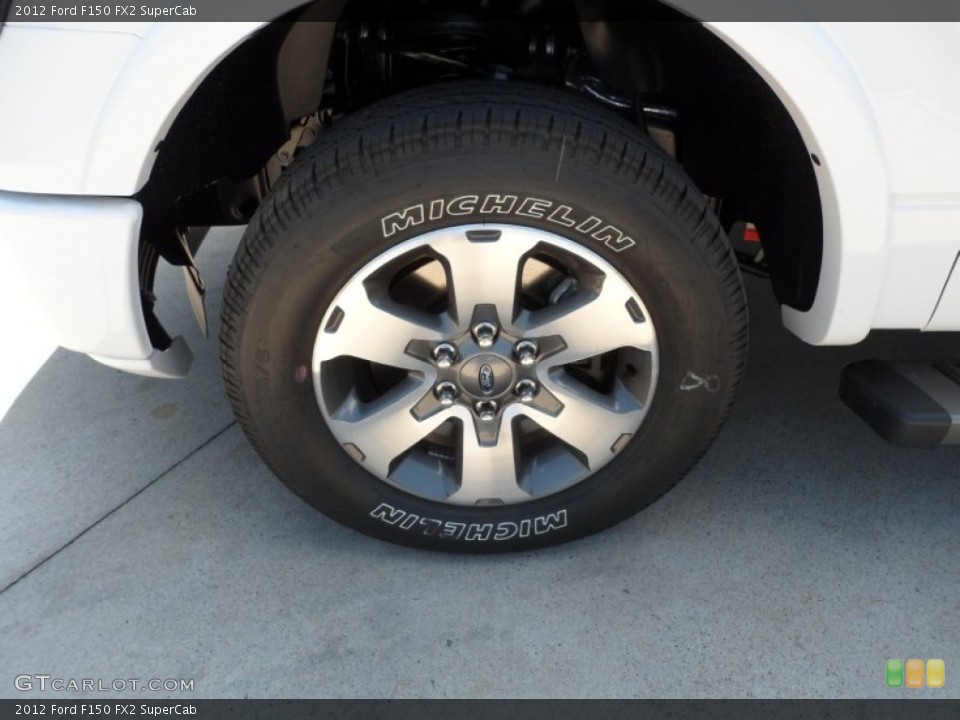 2012 Ford F150 FX2 SuperCab Wheel and Tire Photo #62963413