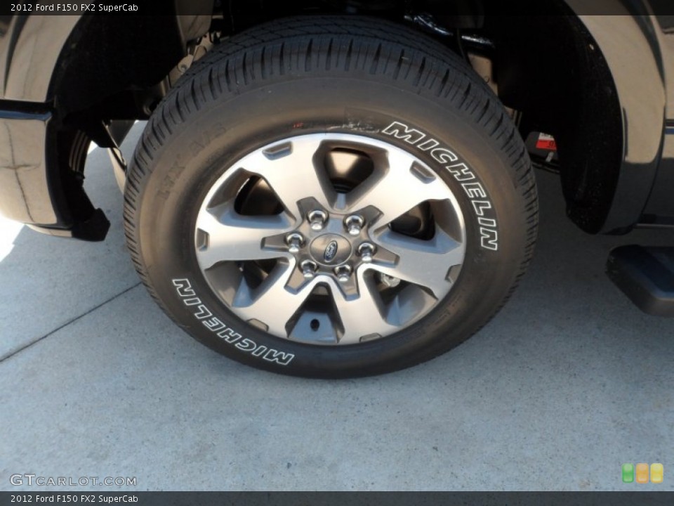 2012 Ford F150 FX2 SuperCab Wheel and Tire Photo #62963662