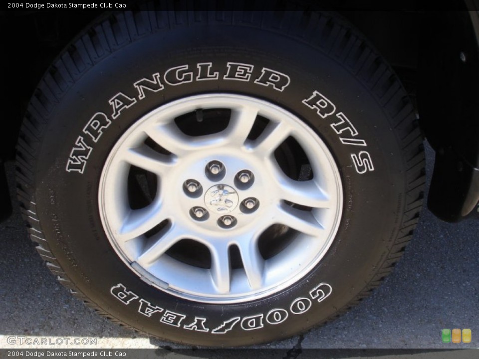 2004 Dodge Dakota Stampede Club Cab Wheel and Tire Photo #62979077