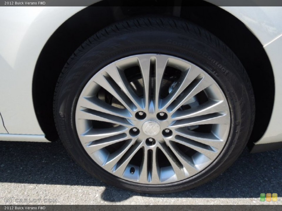 2012 Buick Verano FWD Wheel and Tire Photo #62980419