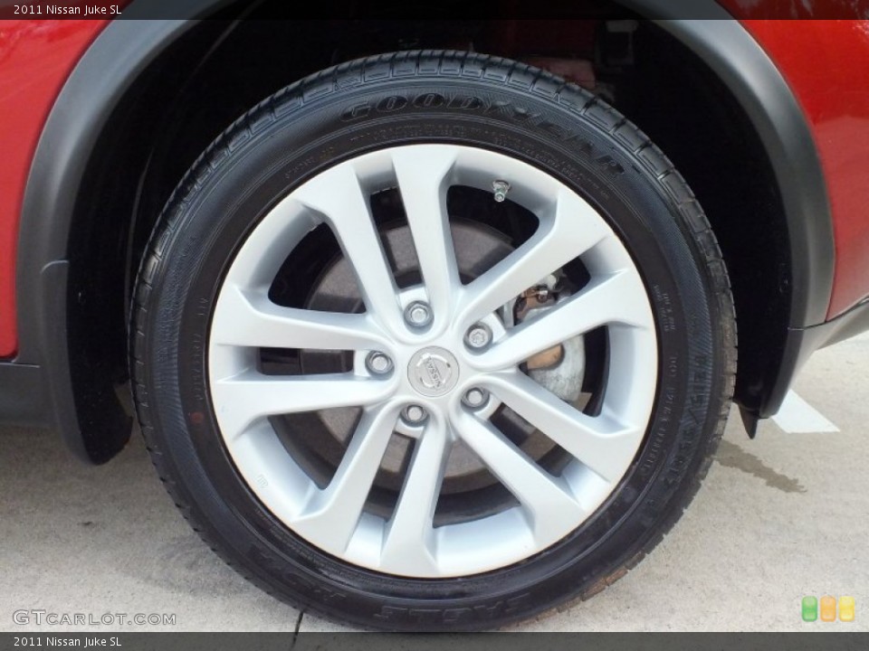 2011 Nissan Juke SL Wheel and Tire Photo #62982233