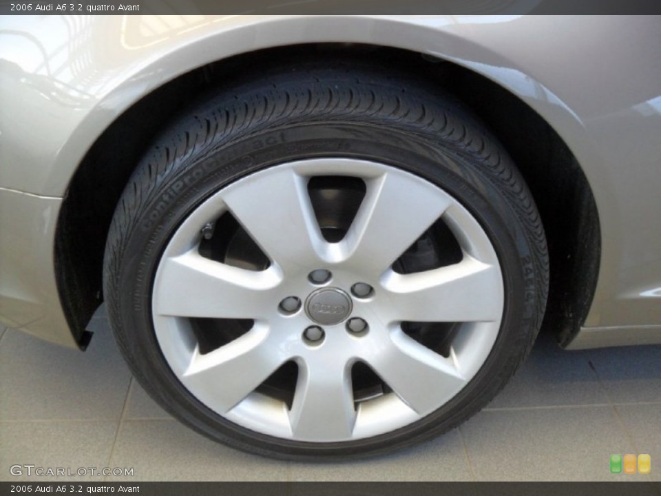 2006 Audi A6 3.2 quattro Avant Wheel and Tire Photo #62982846