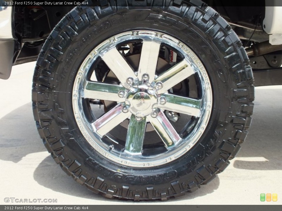 2012 Ford F250 Super Duty Custom Wheel and Tire Photo #62983304