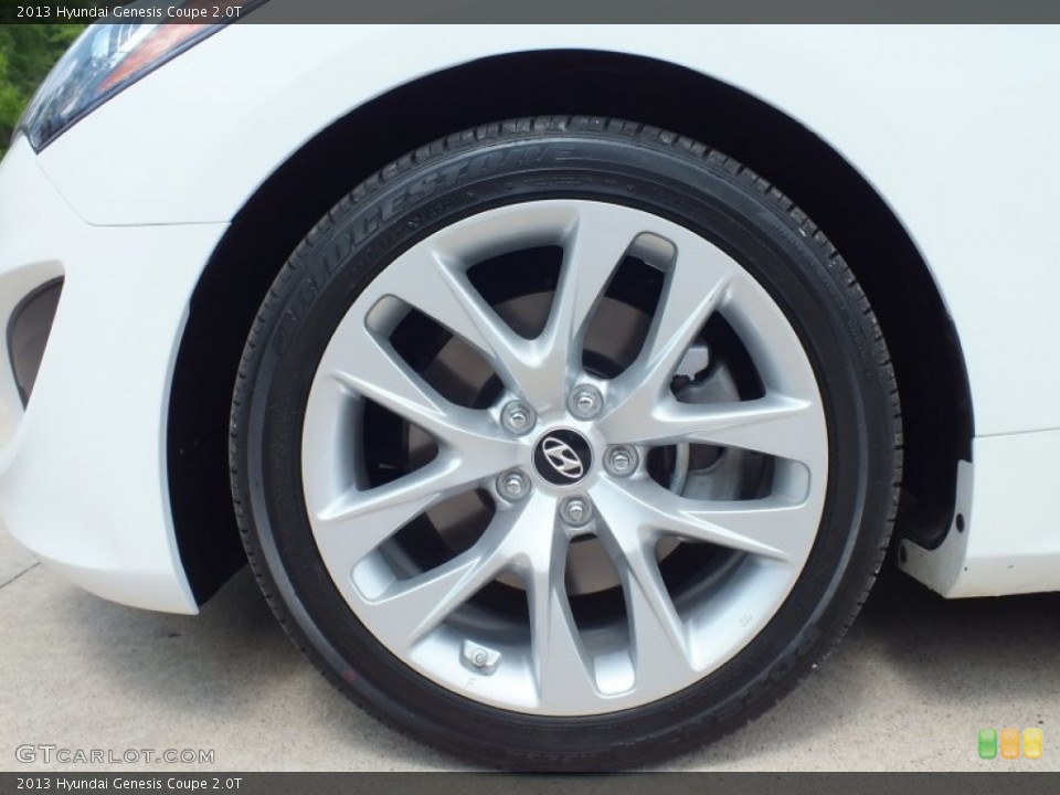 2013 Hyundai Genesis Coupe 2.0T Wheel and Tire Photo #62983478