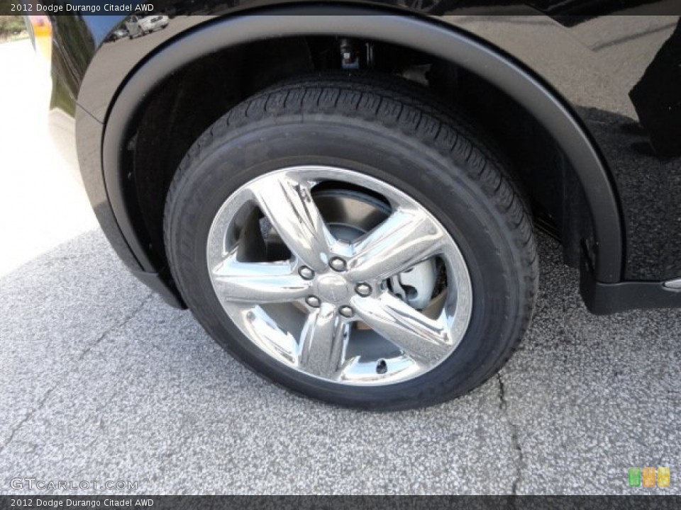 2012 Dodge Durango Citadel AWD Wheel and Tire Photo #62985686