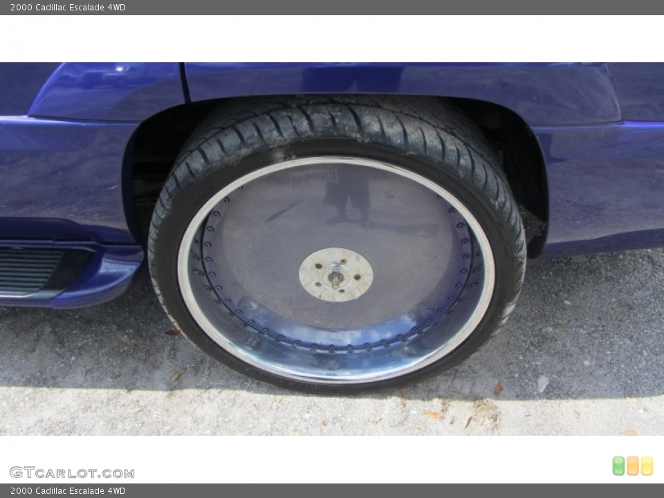 2000 Cadillac Escalade Custom Wheel and Tire Photo #62986244