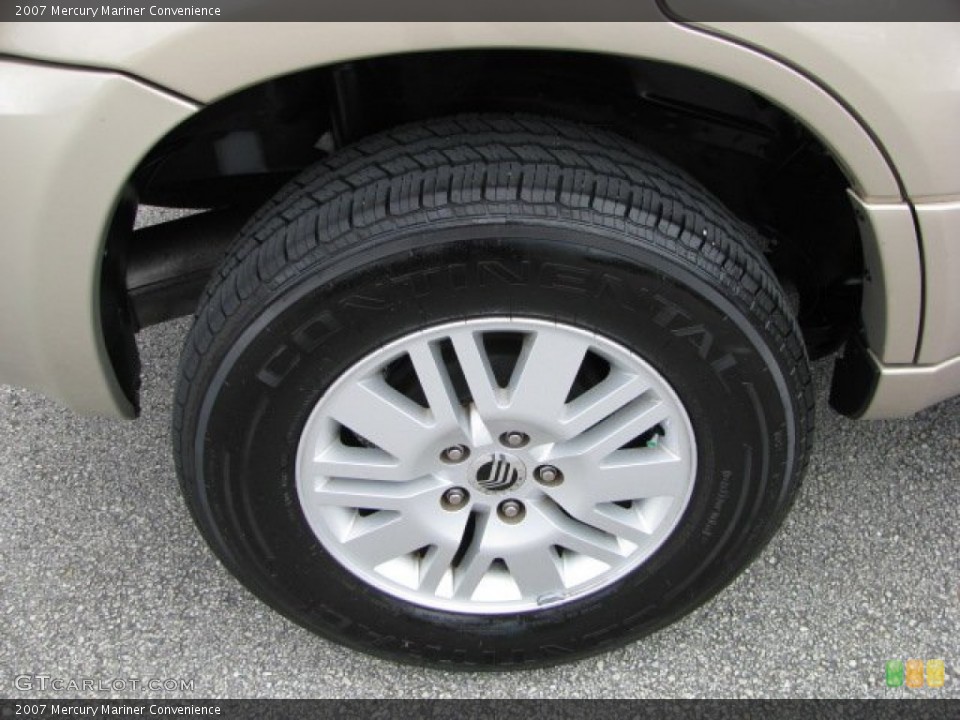 2007 Mercury Mariner Convenience Wheel and Tire Photo #62990528