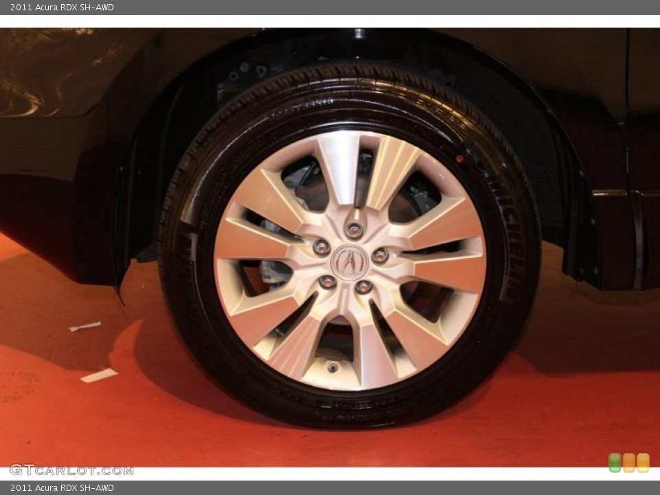 2011 Acura RDX SH-AWD Wheel and Tire Photo #62997761