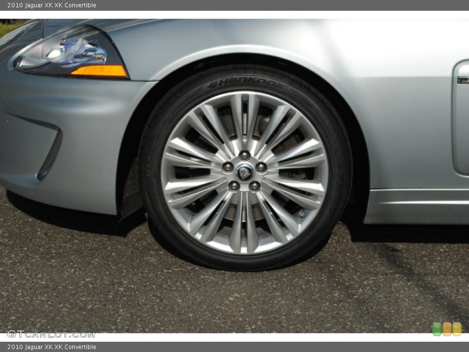2010 Jaguar XK XK Convertible Wheel and Tire Photo #63001823