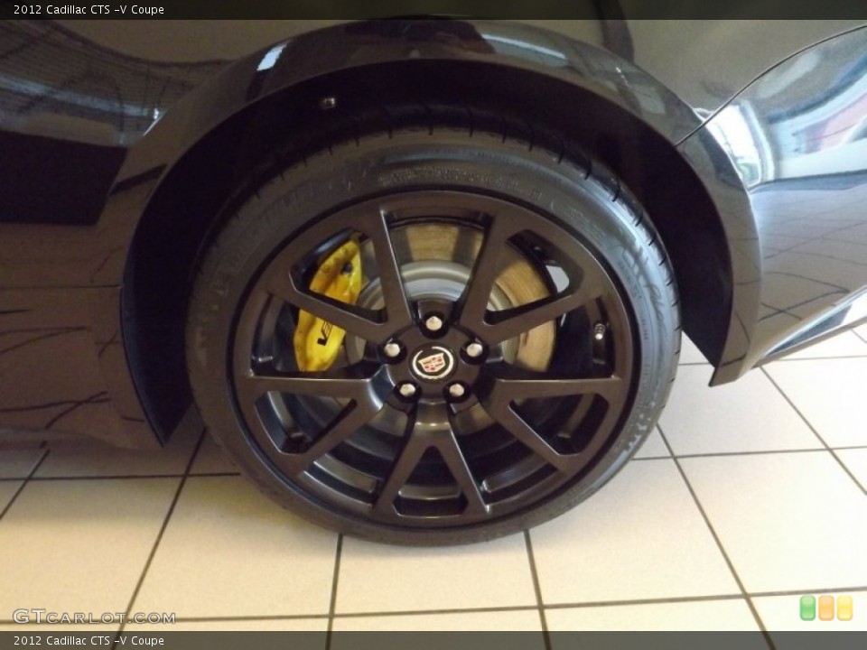 2012 Cadillac CTS -V Coupe Wheel and Tire Photo #63005084