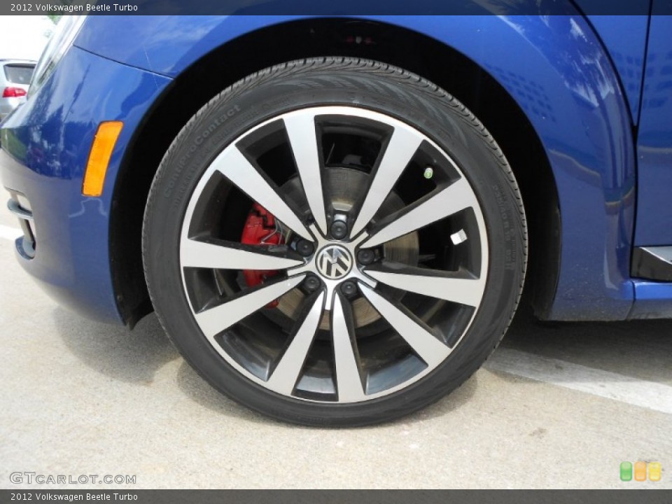 2012 Volkswagen Beetle Turbo Wheel and Tire Photo #63008276
