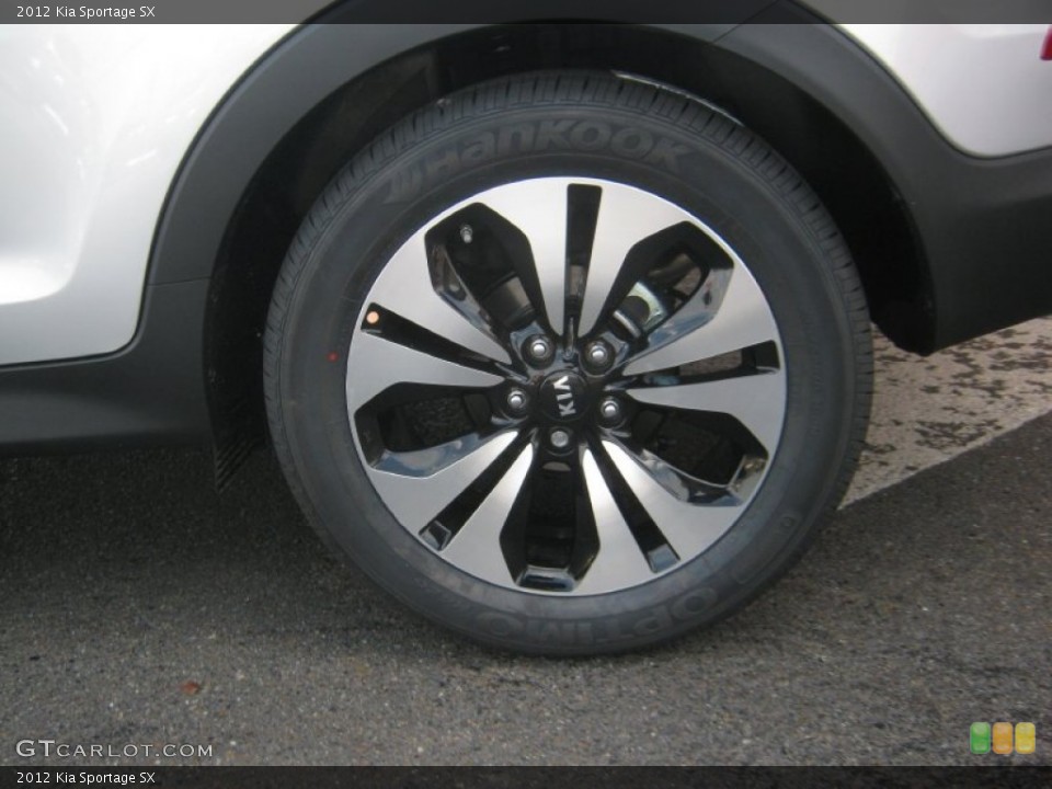 2012 Kia Sportage SX Wheel and Tire Photo #63011828