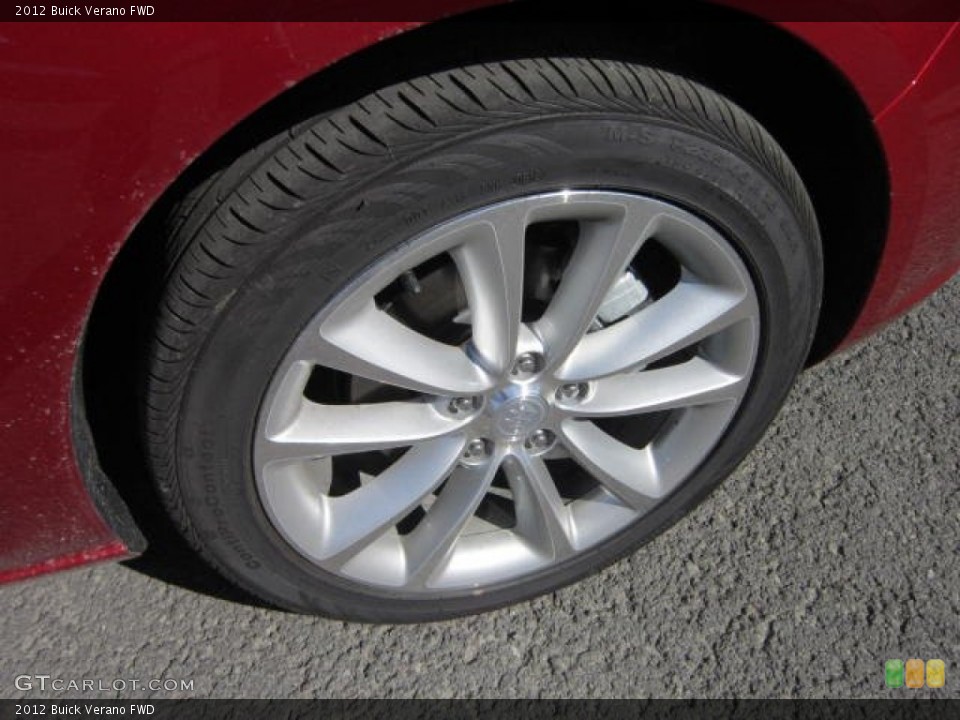 2012 Buick Verano FWD Wheel and Tire Photo #63013580