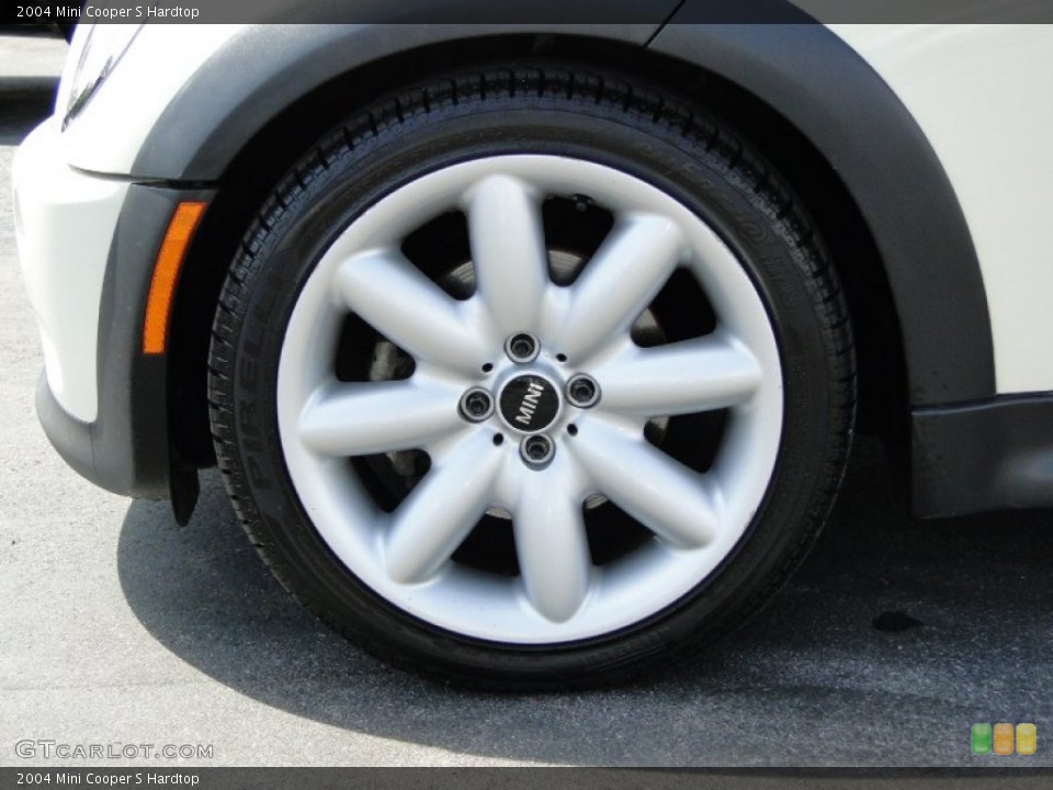 2004 Mini Cooper S Hardtop Wheel and Tire Photo #63018154