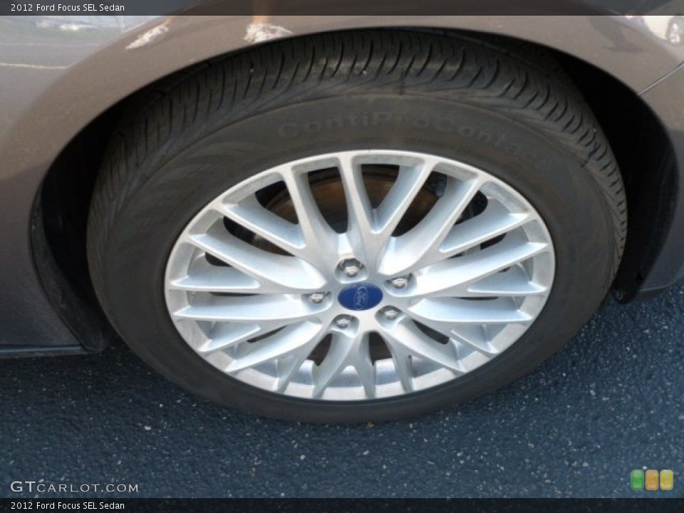 2012 Ford Focus SEL Sedan Wheel and Tire Photo #63019748