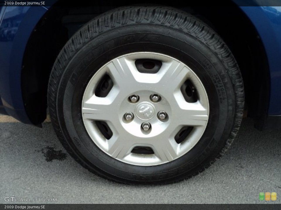 2009 Dodge Journey SE Wheel and Tire Photo #63021479