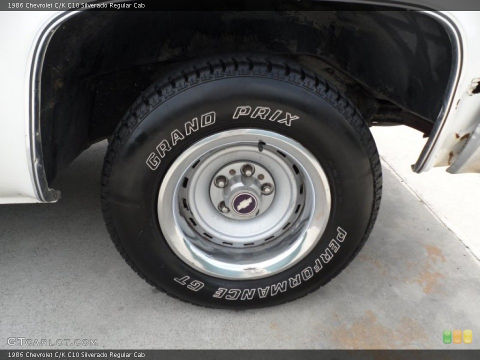 1986 Chevrolet C/K Wheels and Tires