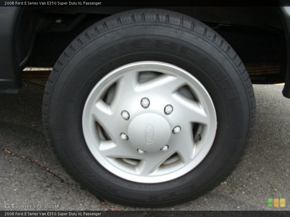 2008 Ford E Series Van E350 Super Duty XL Passenger Wheel and Tire Photo #63042289