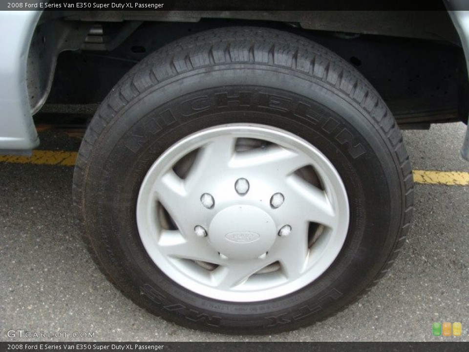 2008 Ford E Series Van E350 Super Duty XL Passenger Wheel and Tire Photo #63042421