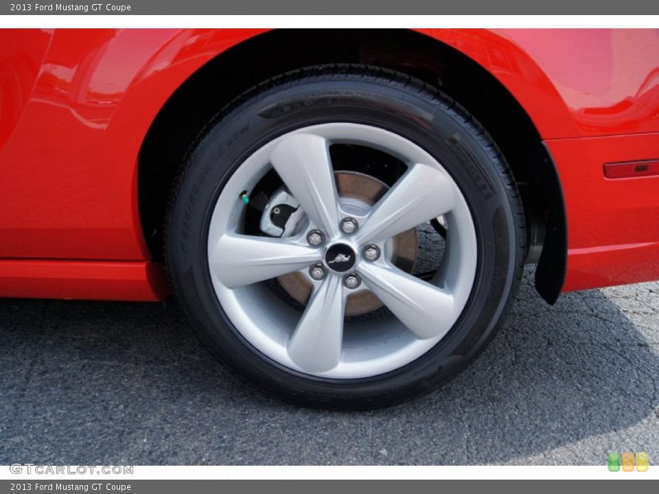 2013 Ford Mustang GT Coupe Wheel and Tire Photo #63048544