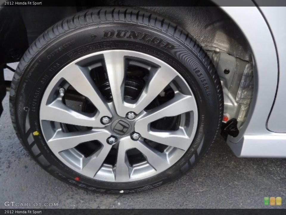 2012 Honda Fit Sport Wheel and Tire Photo #63049306
