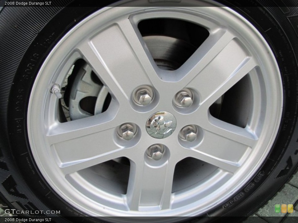 2008 Dodge Durango SLT Wheel and Tire Photo #63050419