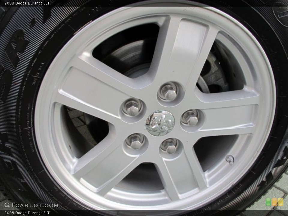 2008 Dodge Durango SLT Wheel and Tire Photo #63050581