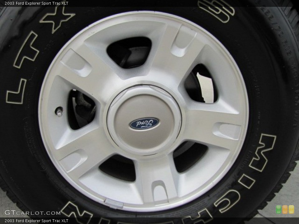 2003 Ford Explorer Sport Trac XLT Wheel and Tire Photo #63053889