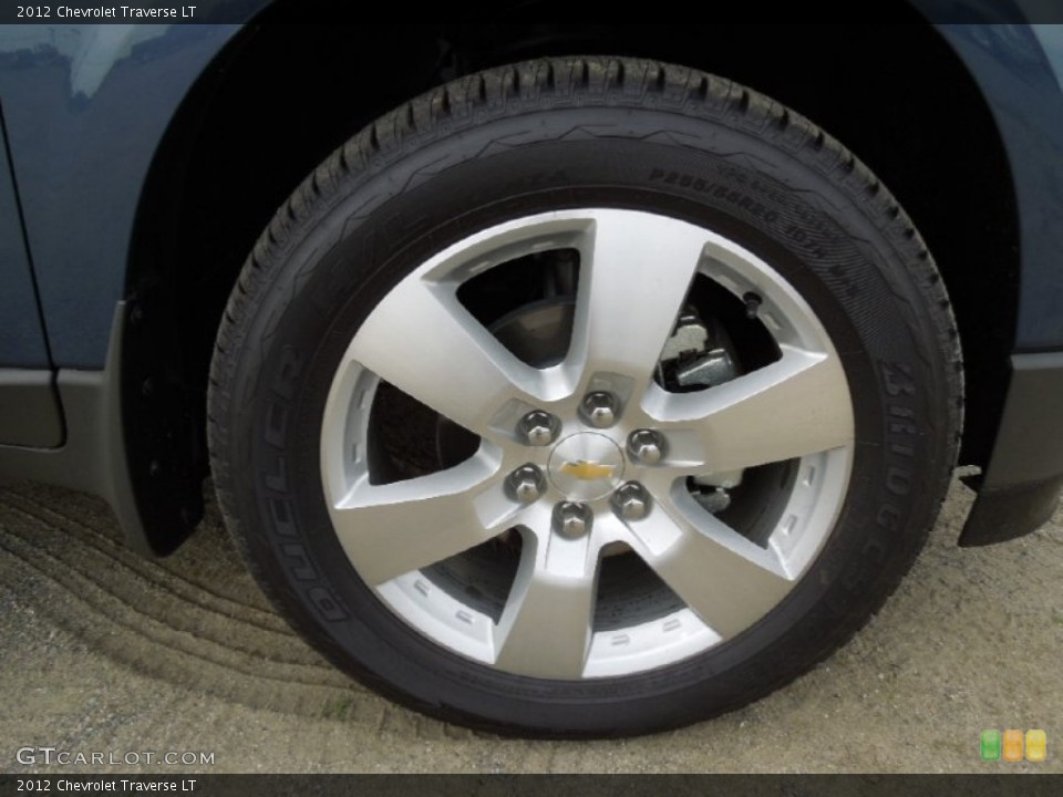 2012 Chevrolet Traverse LT Wheel and Tire Photo #63058447