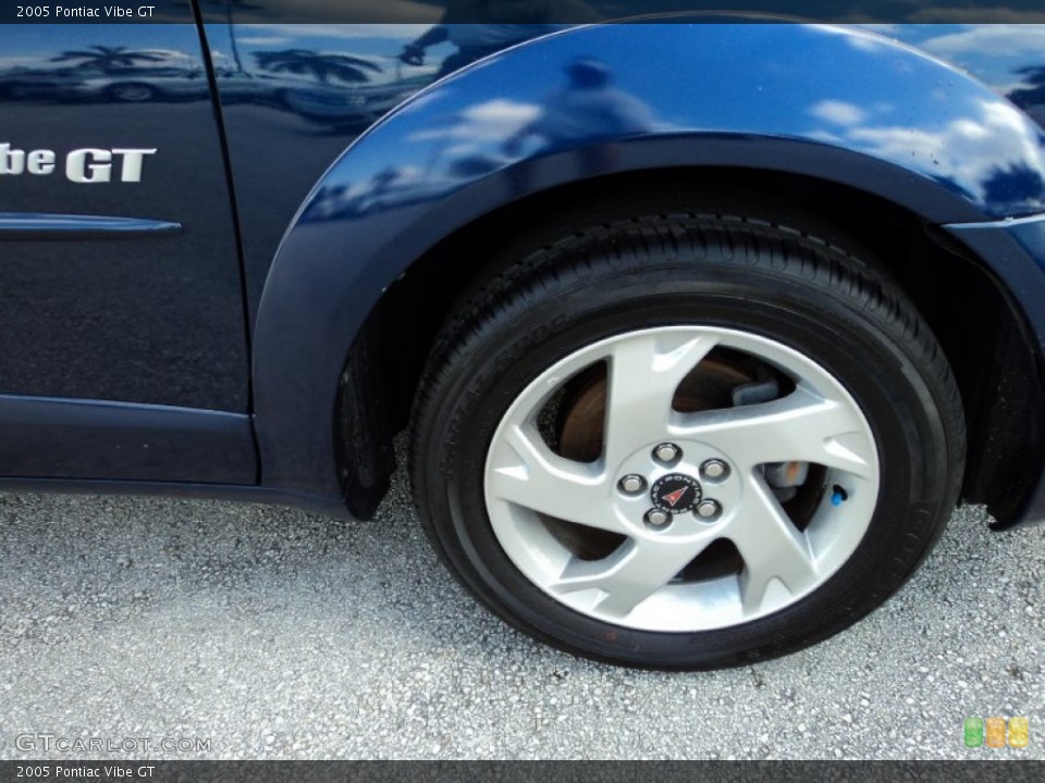 2005 Pontiac Vibe GT Wheel and Tire Photo #63059650