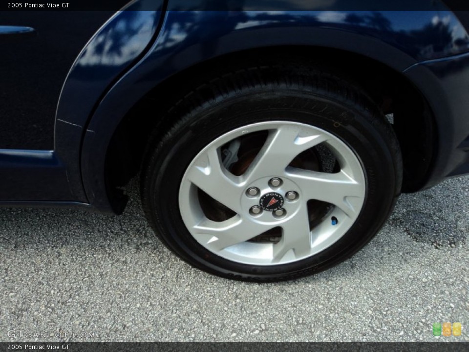 2005 Pontiac Vibe GT Wheel and Tire Photo #63059704