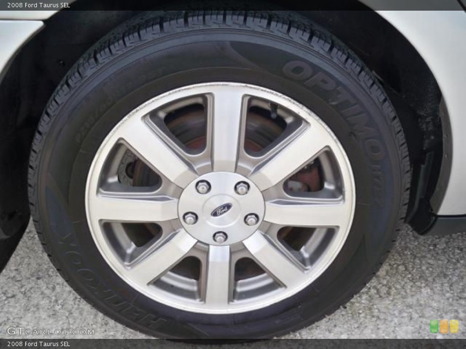 2008 Ford Taurus SEL Wheel and Tire Photo #63059891