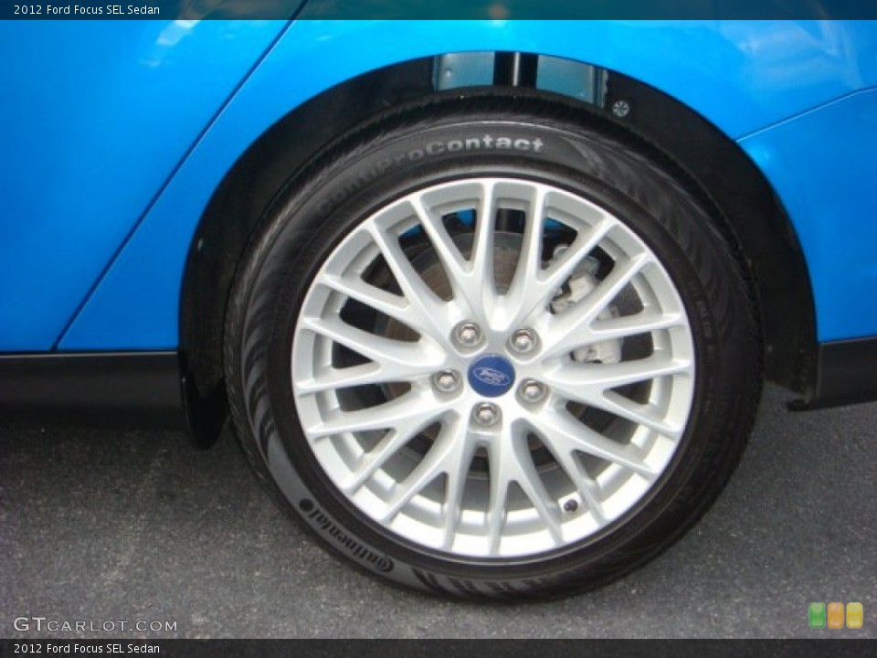 2012 Ford Focus SEL Sedan Wheel and Tire Photo #63065365