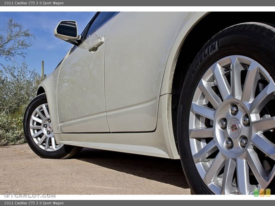 2011 Cadillac CTS 3.0 Sport Wagon Wheel and Tire Photo #63068263