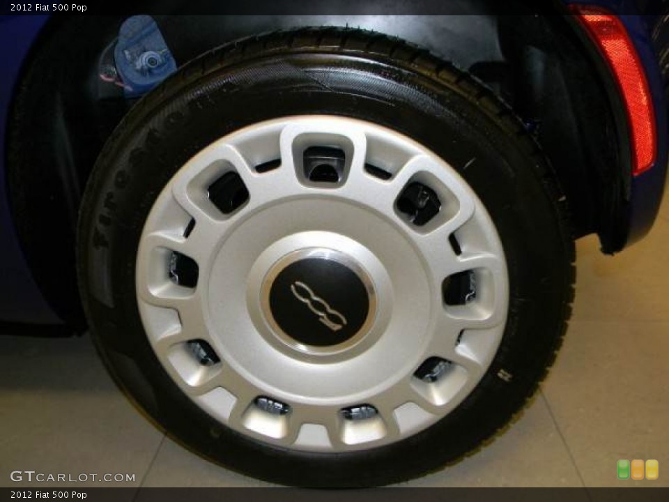 2012 Fiat 500 Pop Wheel and Tire Photo #63070939