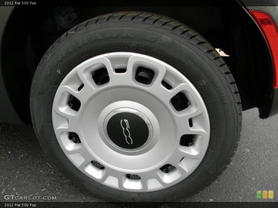 2012 Fiat 500 Pop Wheel and Tire Photo #63071180