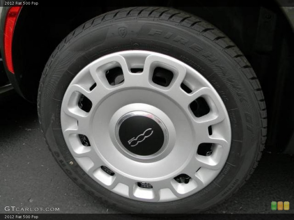 2012 Fiat 500 Pop Wheel and Tire Photo #63071669