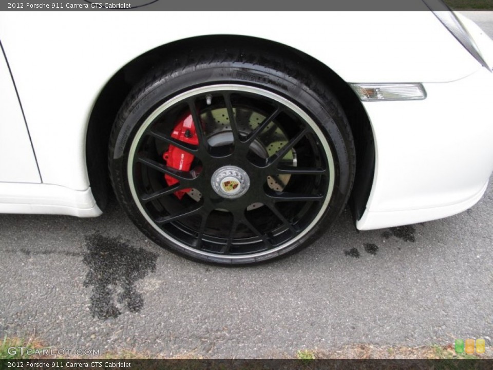 2012 Porsche 911 Carrera GTS Cabriolet Wheel and Tire Photo #63071936