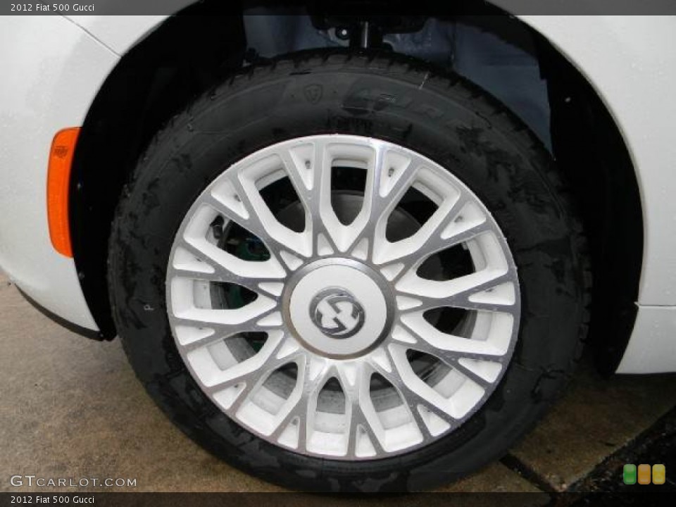 2012 Fiat 500 Gucci Wheel and Tire Photo #63072170