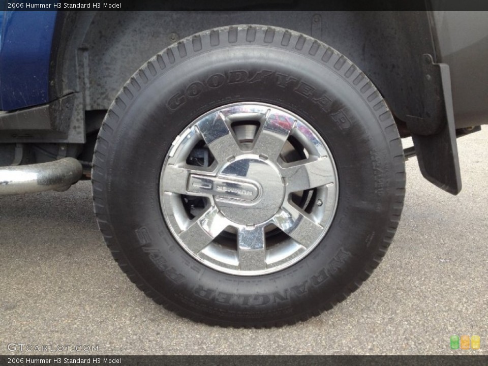 2006 Hummer H3  Wheel and Tire Photo #63075605